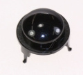 Button - 1118323045 Push Button black [Electrolux Aeg]